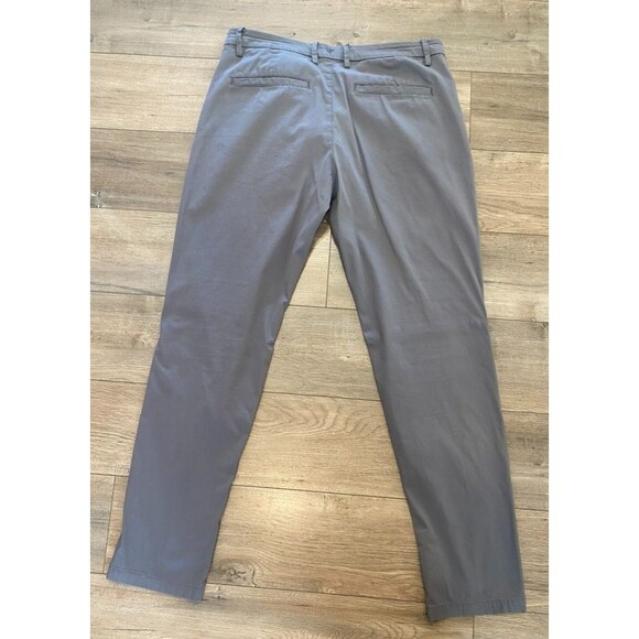 BirdDogs Mens 34x32 Gray Chino lined Performance Golf Tapered Pants - Picture 7 of 8